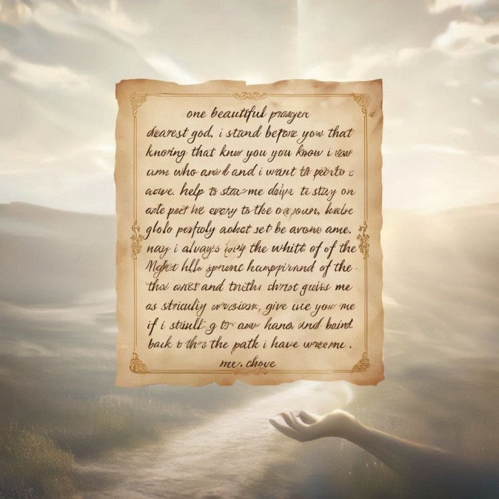 Jedna lijepa molitva