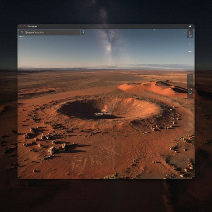 Našao meteor iz aboridžinske mitologije pretražujući Google Earth