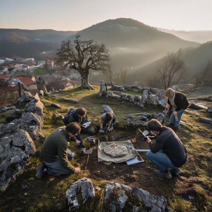 Sveti prostor starohrvatske mitologije