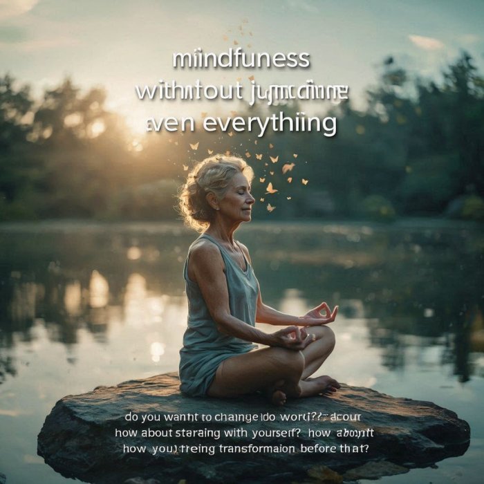 Svjesnost bez procjenjivanja svega