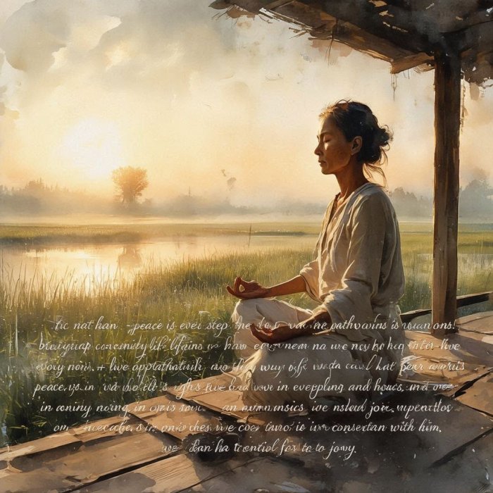 TIČ NAT HAN - MIR JE SVAKI KORAK