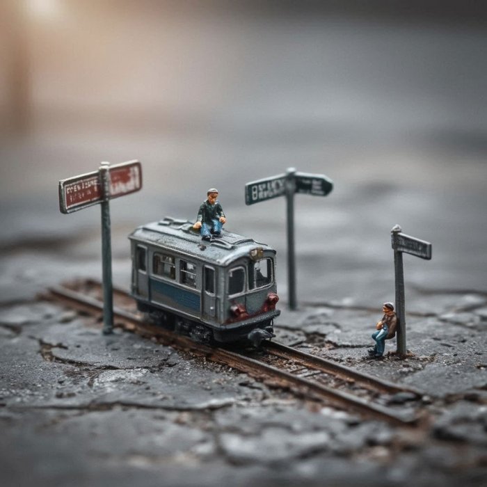 'Projekt Malih ljudi' - Slinkachu