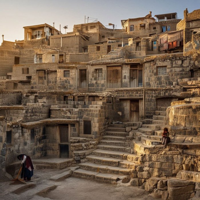 7 stoljeća stare kuće u Iranu u kojima još žive ljudi 	