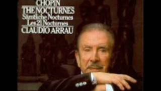 Claudio Arrau Chopin Nocturne 8 Op. 27 No 2