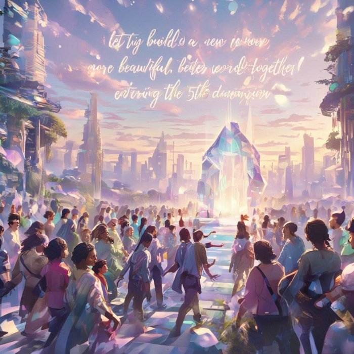 Izgrađujmo zajednički novi, ljepši, bolji svijet!