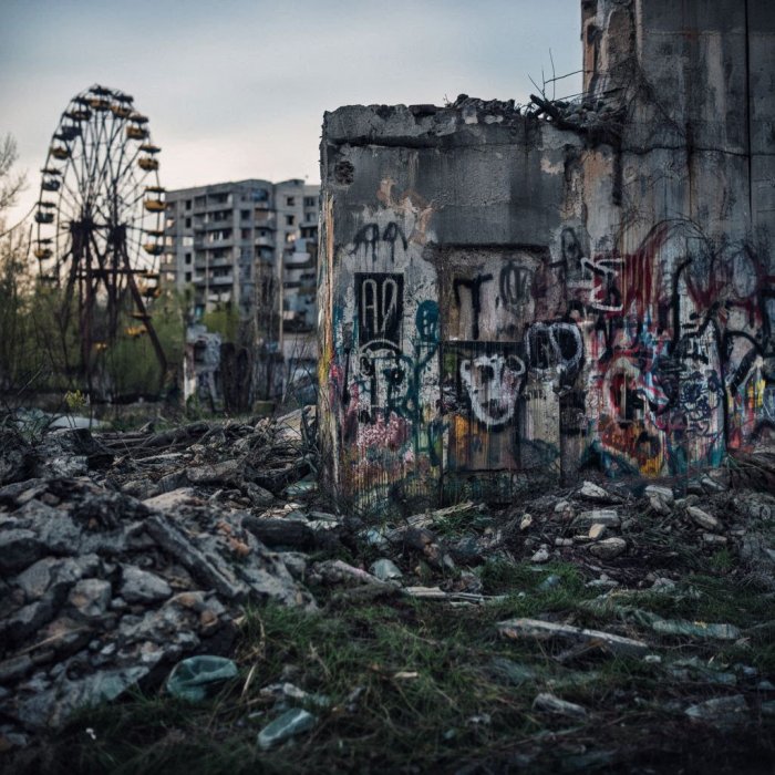 Misteriozni grafiti u srcu napuštenog Chernobyla