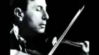 Nathan Milstein plays Massenet Meditation