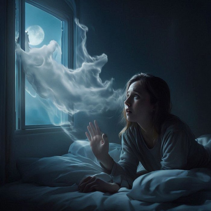 nešto čudno, prošlu noć sam bila svjesna da sanjam