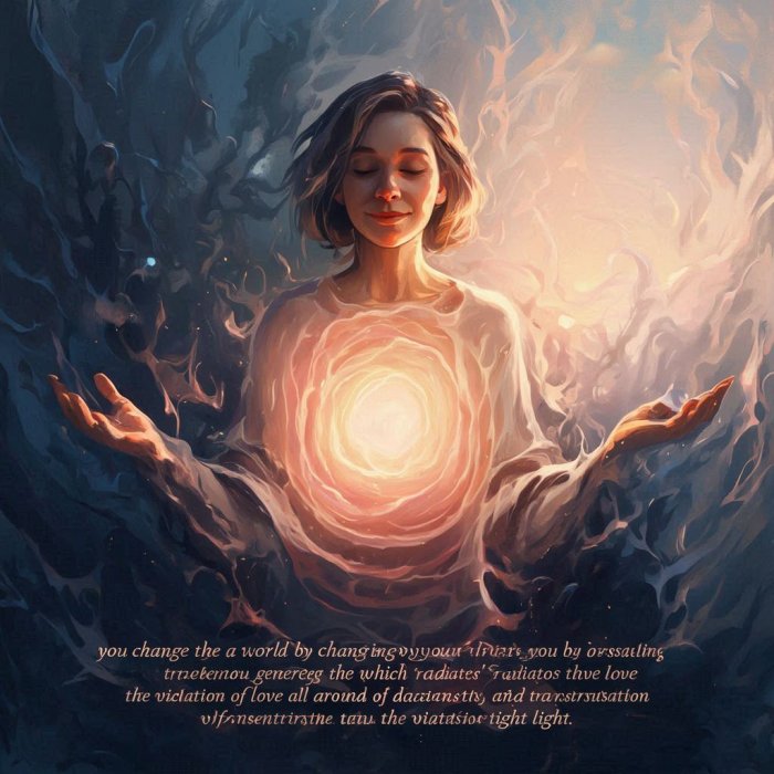 Svijet mijenjate tako da mijenjate SEBE