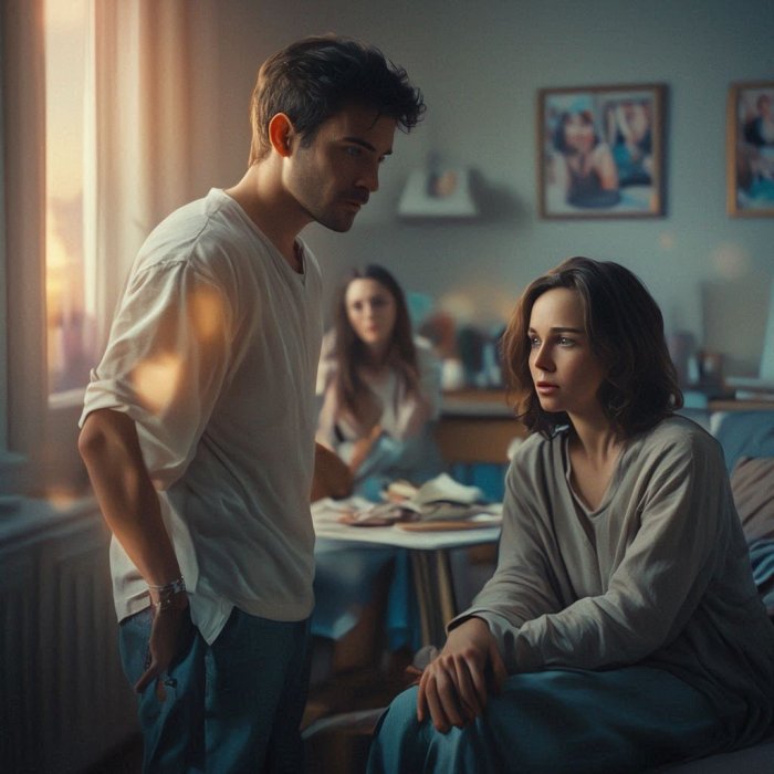 Za Iridu - emotivni trokut