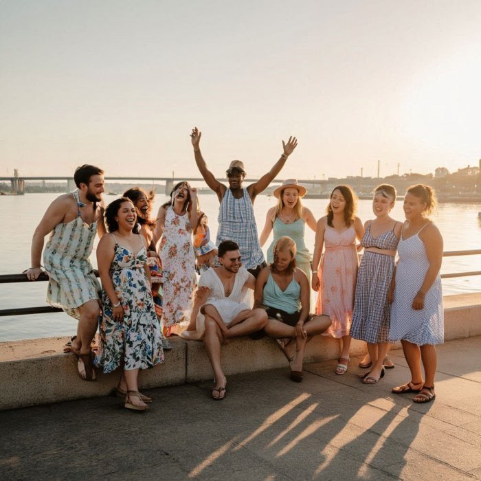 ....vrućina i moda...