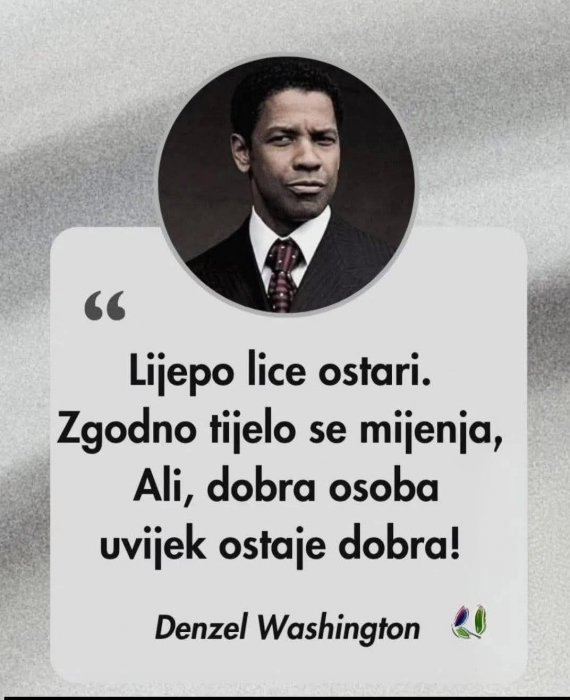 Lijepo lice ostari...