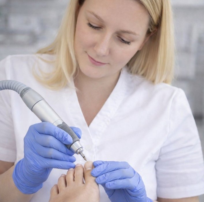 Našla sam pedikerku za moju mamu, dolazi doma