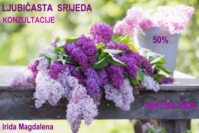 Konzultacije srijedom uz popust, cijelu 2026 g. 💜💜💜
