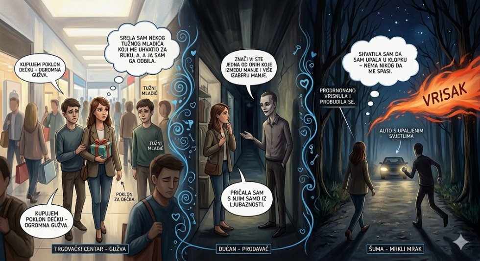 Prodoran vrisak u snu