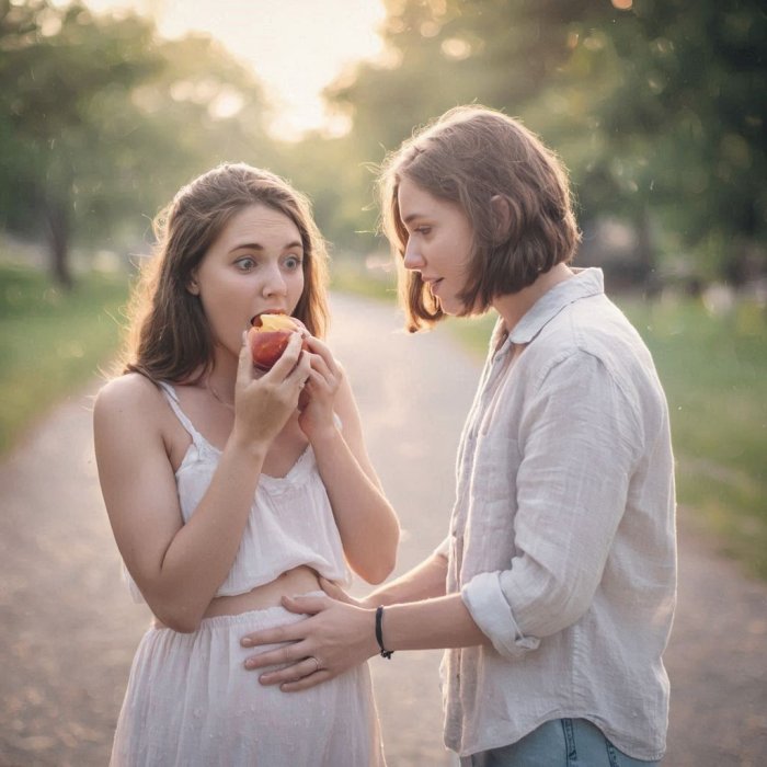 san u kojem jedem neko voće