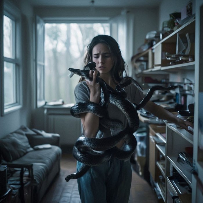 Sanjala sam crne zmije