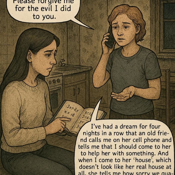 Zbunjena - sanjam staru prijateljicu