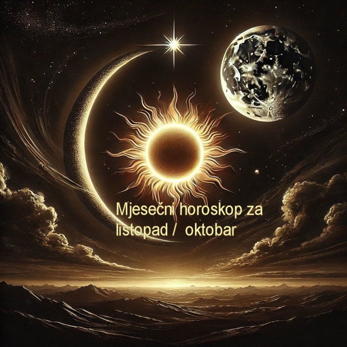 Mjesečni horoskop za listopad / oktobar 2026.