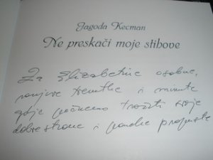 posvete u knjigama za rođendan prepoznati nepoznatog   Zrnca za razgovor posvete u knjigama za rođendan