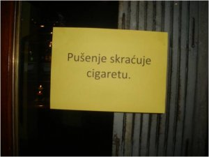 Cigareta skraćuje