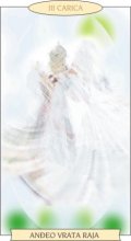 ANĐEOSKI TAROT: CARICA - Anđeo vrata raja