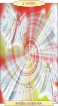 ANĐEOSKI TAROT:  2 VATRA - Anđeo buđenja