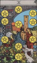 Tarot - X. DESETKA NOVČIĆA
