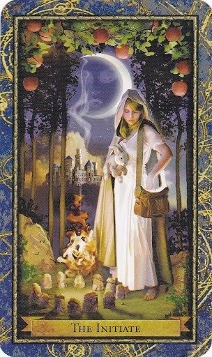 Čarobnjački tarot - LUDA (inicirani, inicijant, učenik)