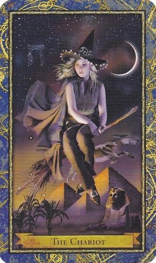 Čarobnjački tarot - Kola  (Profesor astronomije, Astralna putovanja)