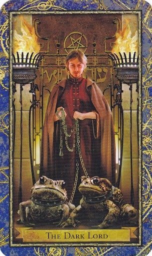 Čarobnjački tarot - GOSPODAR TAME ( XV - Đavo u RW) - (Ravnatelj mračnih sila)