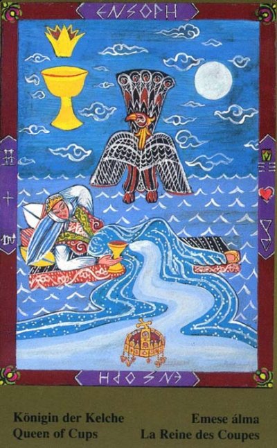 Male arkane u kombinaciji s drugim kartama - KRALJICA PEHARA