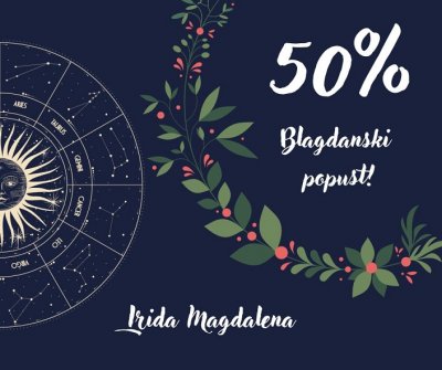 Blagdanski popust 50% na sve tarot konzultacije, od  22. 11. - 7. 1. 2024.g.