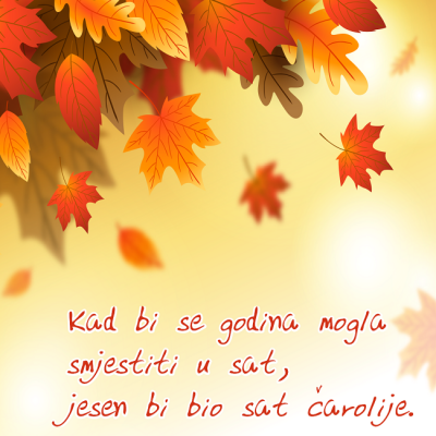 Jesen- mirisna, žuta