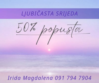 Konzultacije srijedom uz popust, cijelu 2026 g. 💜💜💜