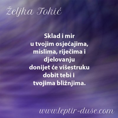  Poruka tjedna od 26.5. do 1.6. 2025.