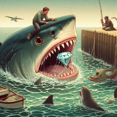 SAN riba i dijamanti