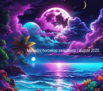 Mjesečni horoskop za kolovoz / august 2025.