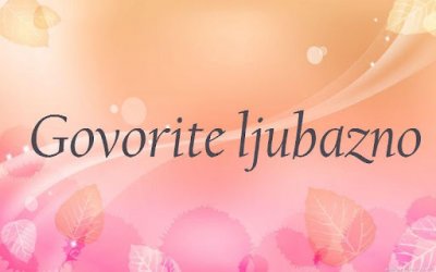 Ljubav, suosjećanje, brižnost kao biserna niska