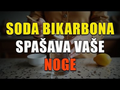 SODA BIKARBONA prije spavanja 1 kašičica radi ČUDO za NOGE i SAN - Zdravlje Za Starije