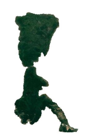 Ogroman čovjek gleda u Angkor Wat