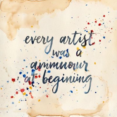 Svaki umjetnik je na početku bio amater