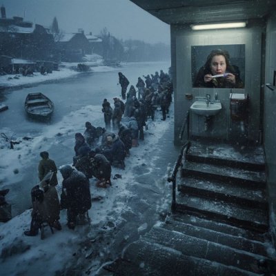 Čamac, snijeg i zamrznuta rijeka - tumačenje sna