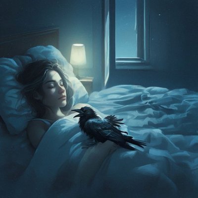 Ranjeni gavran u snu - za Iridu