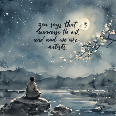 Zen govori da je cijeli univerzum umjetnost