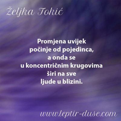 Poruka tjedna  od 19.1.  do  25.1.2026.