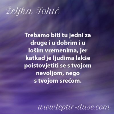 Poruka tjedna  od 26.1.  do  1.2. 2026.