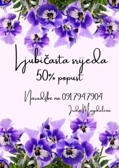 Konzultacije srijedom uz popust, cijelu 2026 g. 💜💜💜