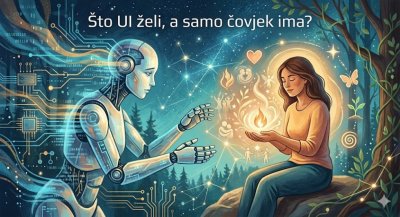 Što UI želi, a samo čovjek ima?