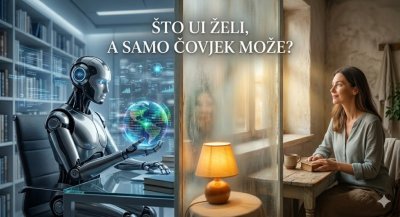 Što UI želi, a samo čovjek može?